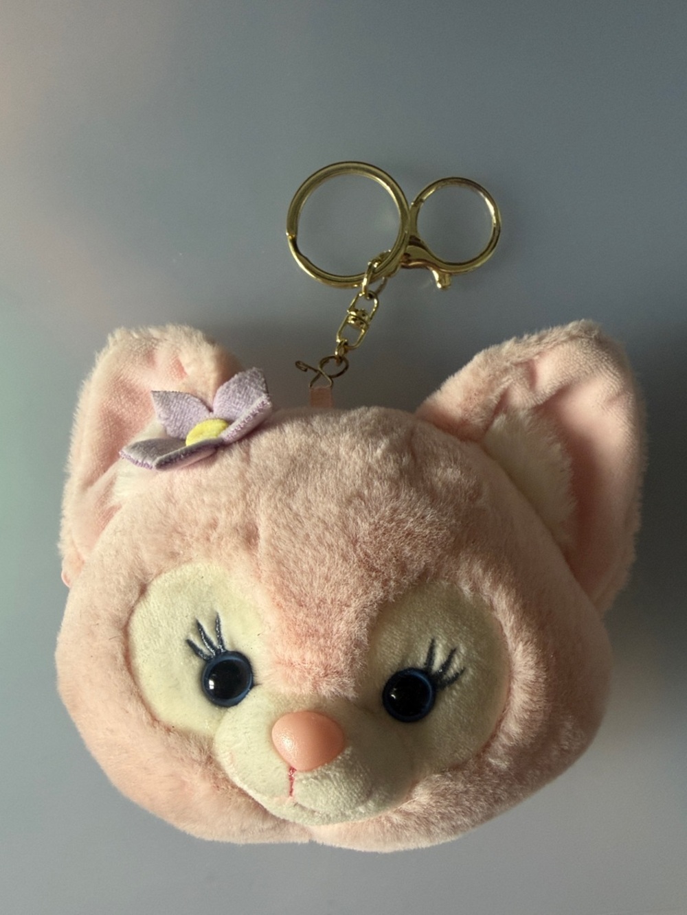 LinaBell plush charm small coin bag